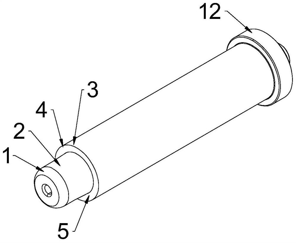 A kind of compression tube forming method