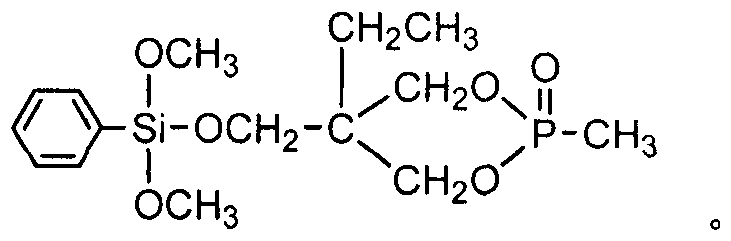 The preparation method of phenyl dimethoxy (phosphacyclomethoxy) silane compound