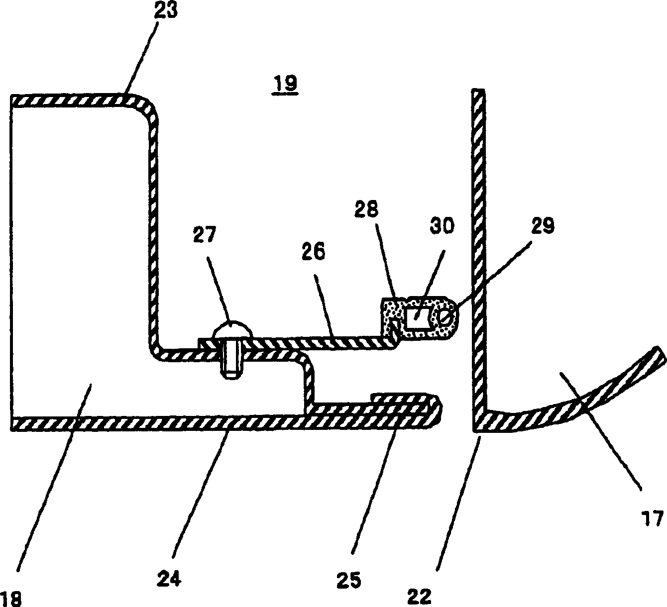 Mover opening/closing control device