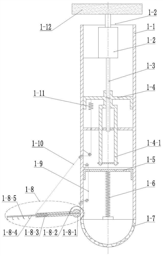 Climbing robot for planet surface detection and using method thereof