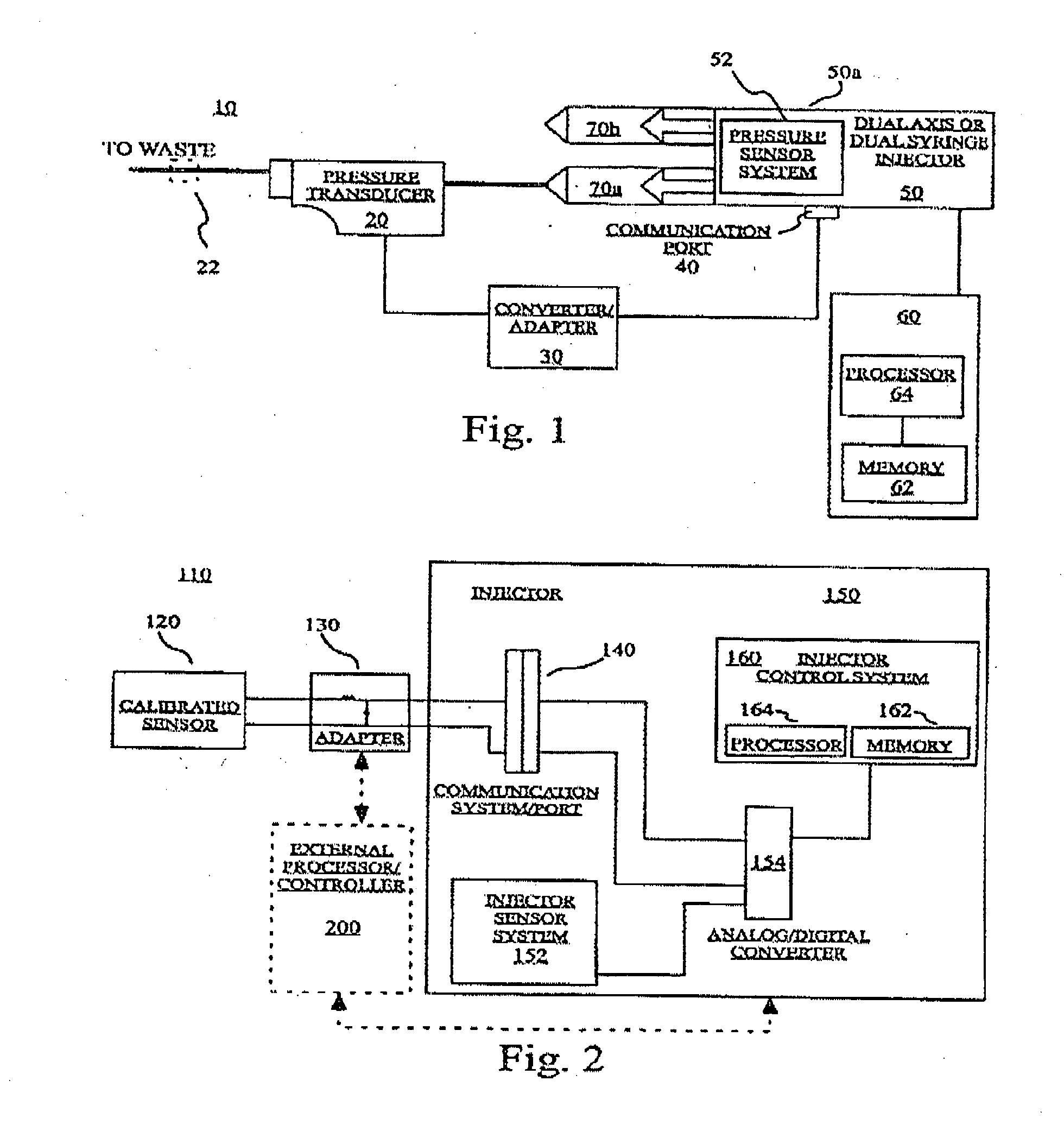 Devices, systems and method for calibration of systems