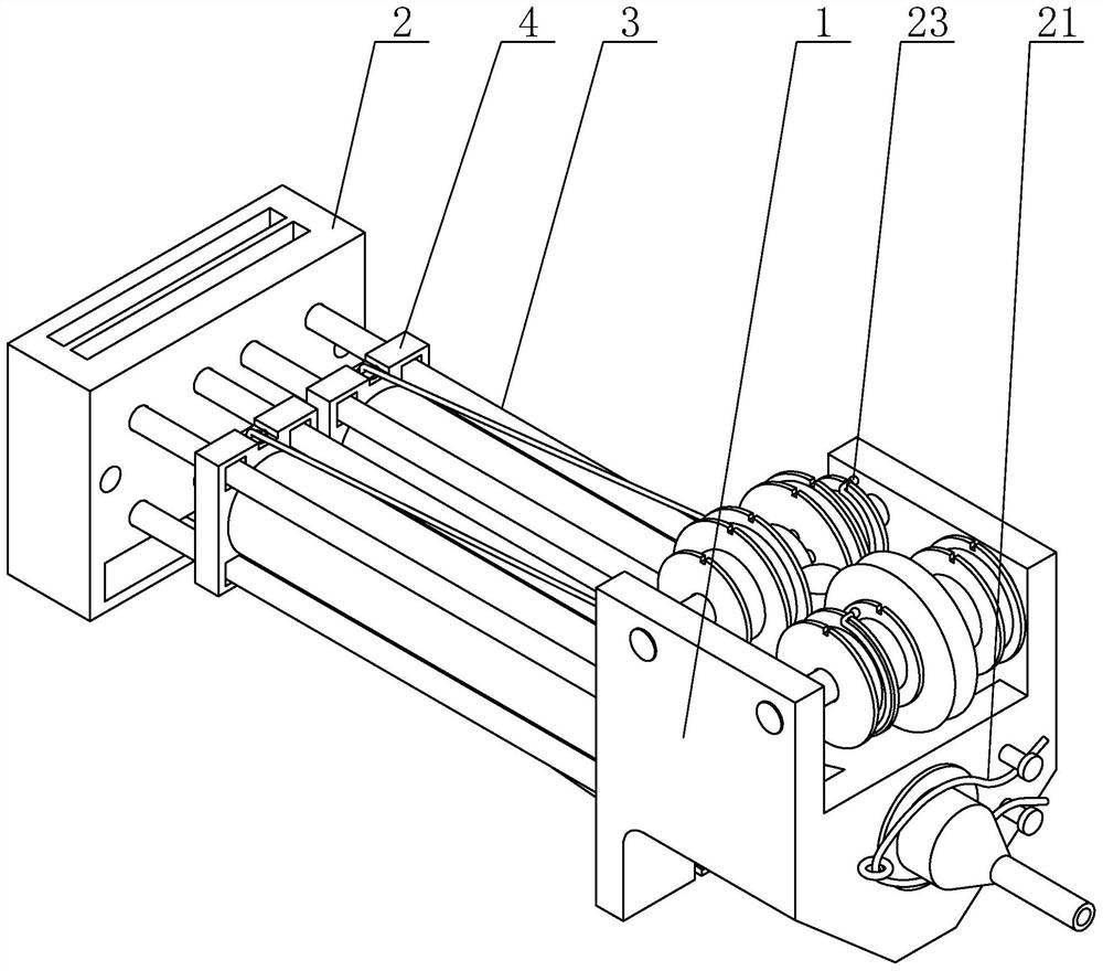 Two-component multi-proportion adhesive gun