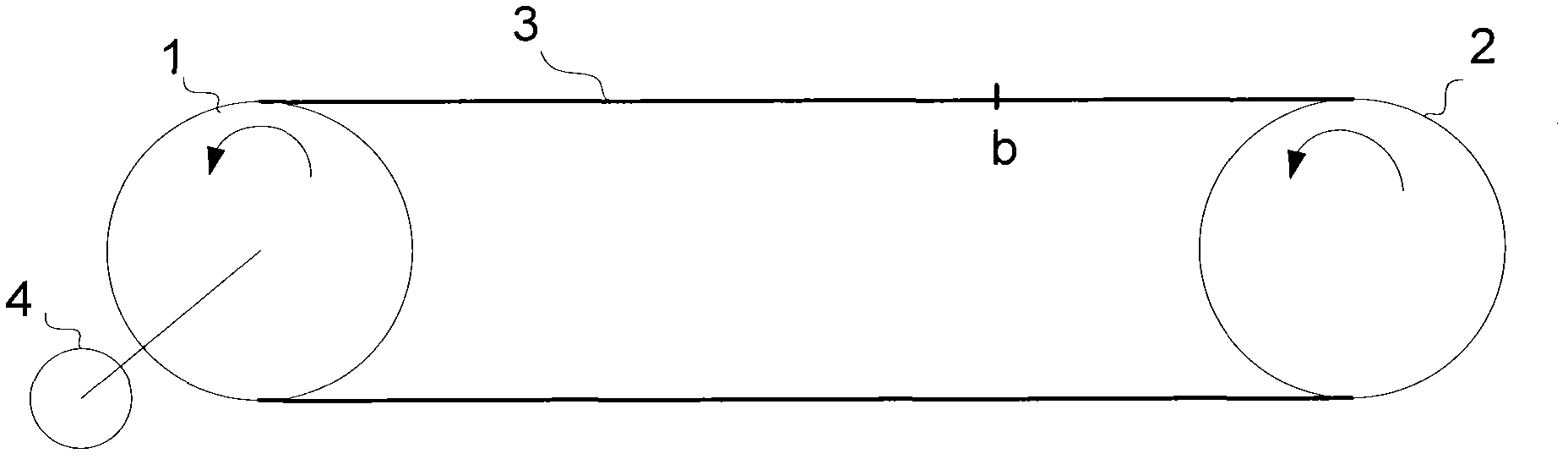 System and method for measuring looseness of transmission belt