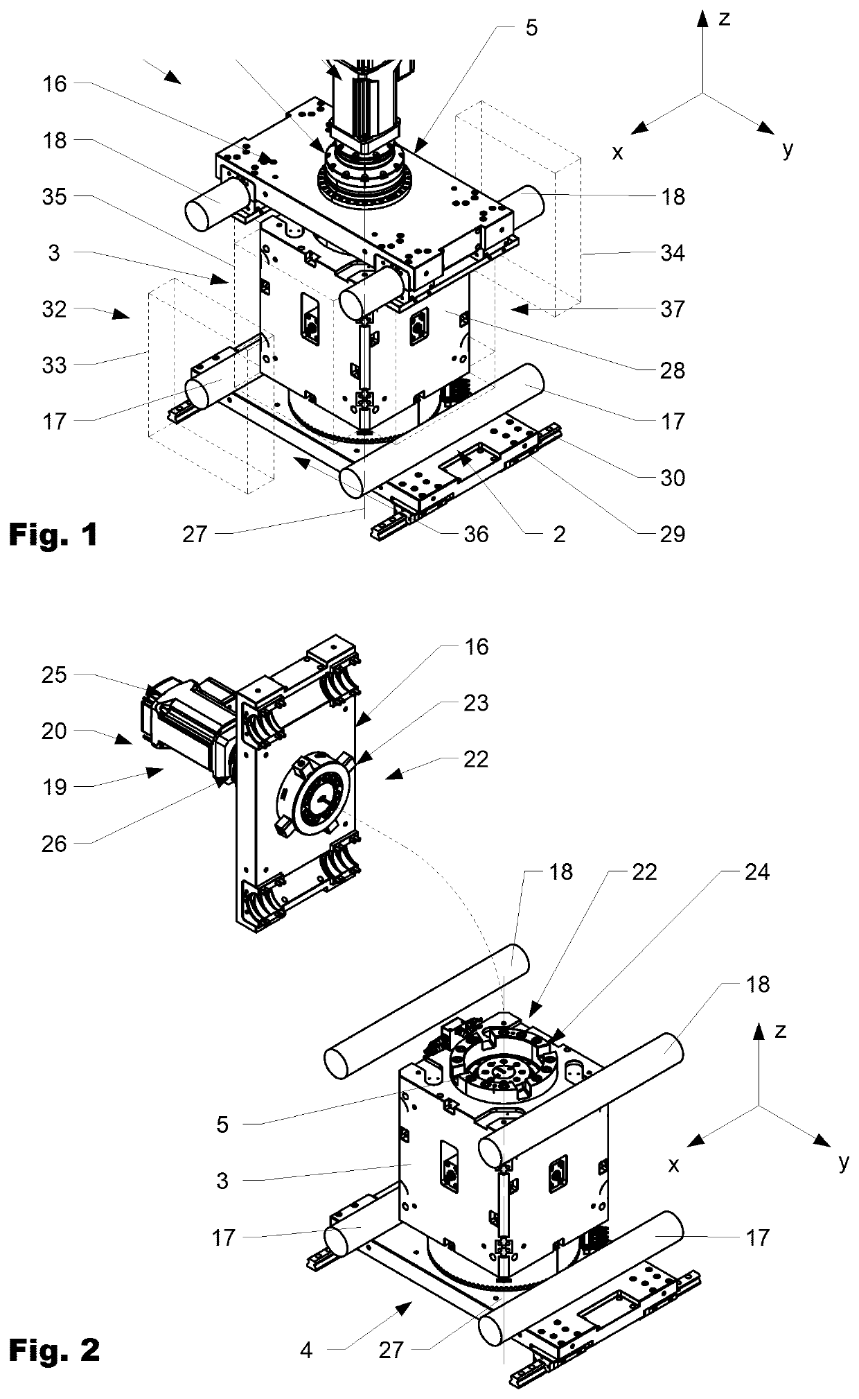 Device and method for injection molding