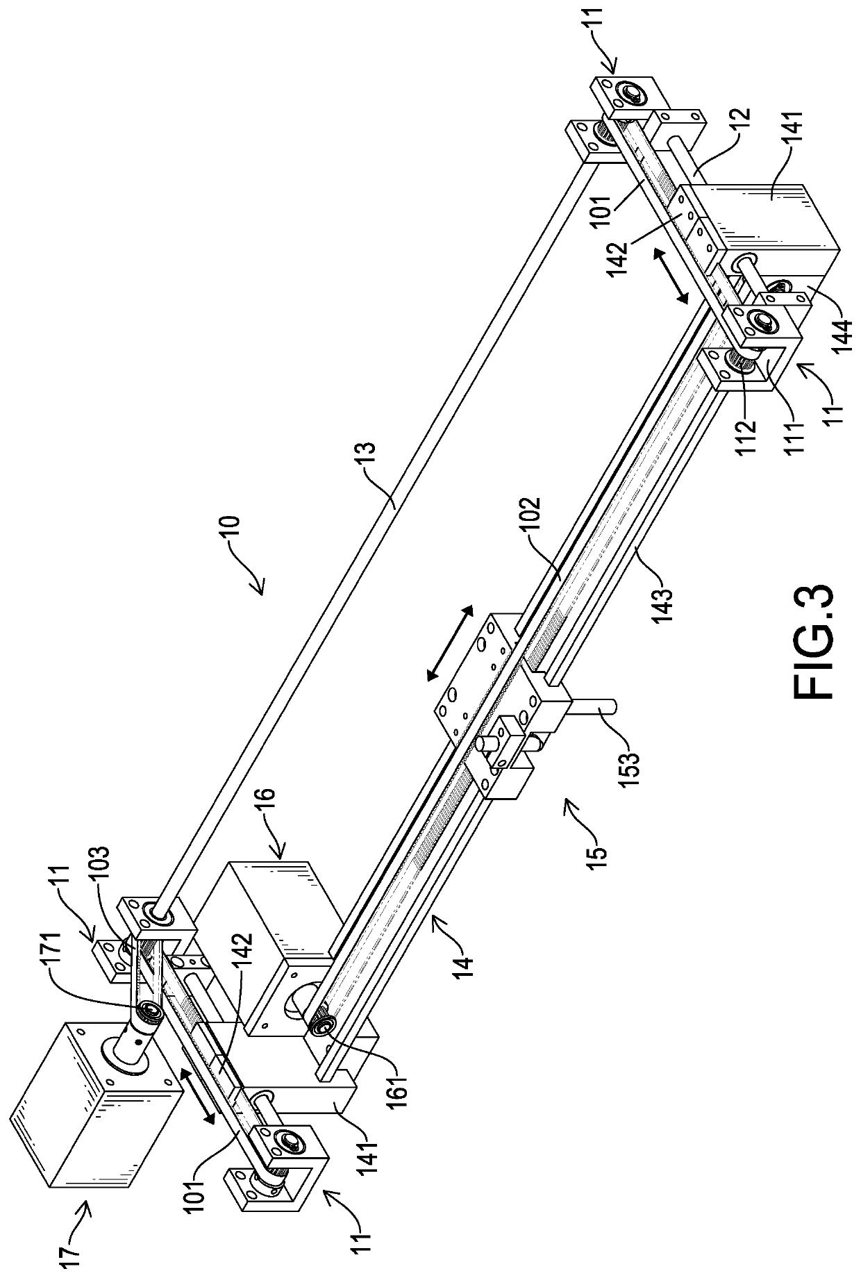 Nozzle-moving device
