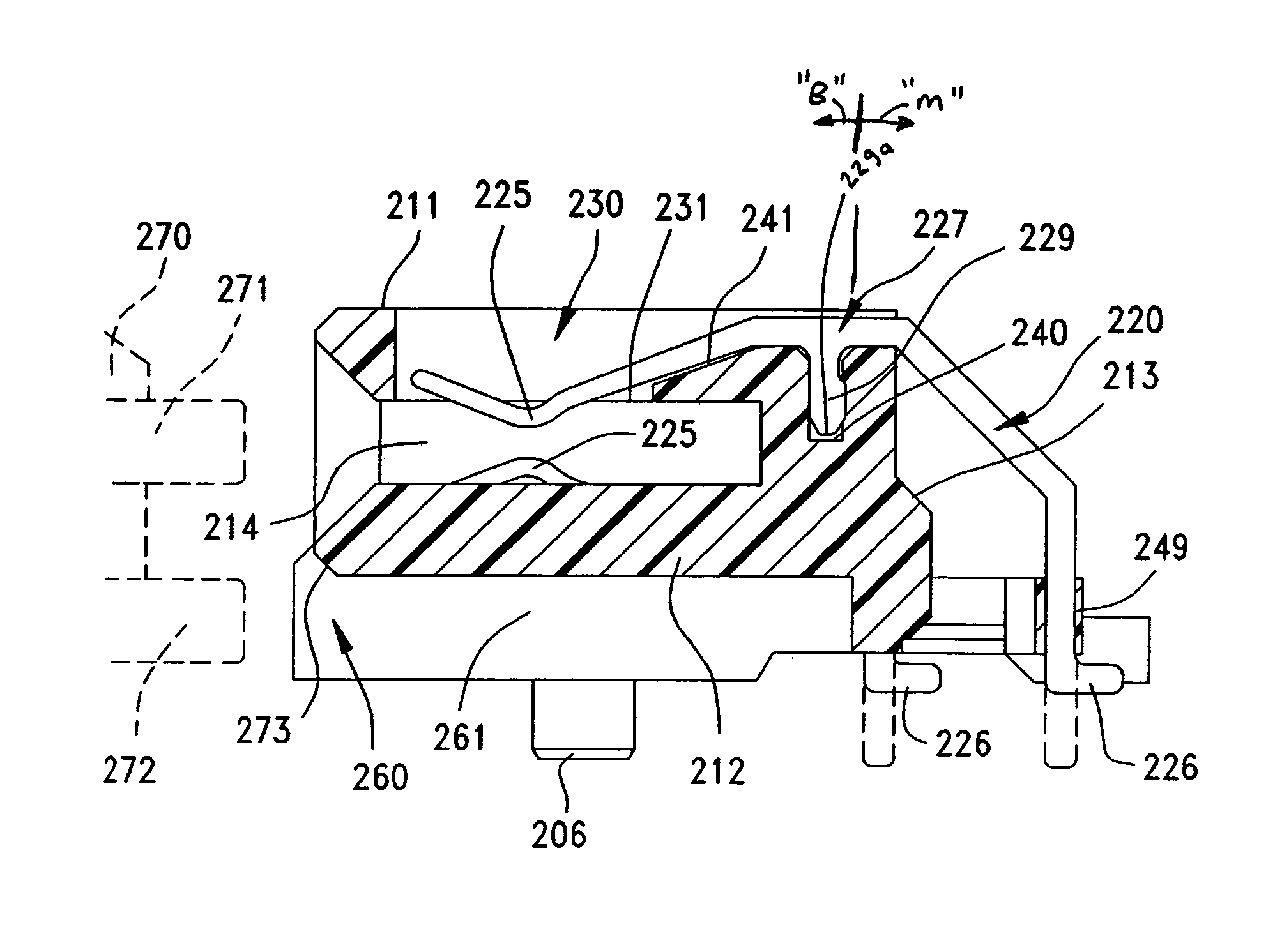 Edge card connector assembly with high-speed terminals