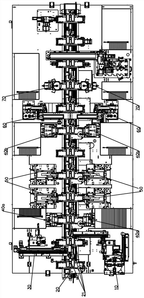 A connecting sheet ultrasonic welding machine