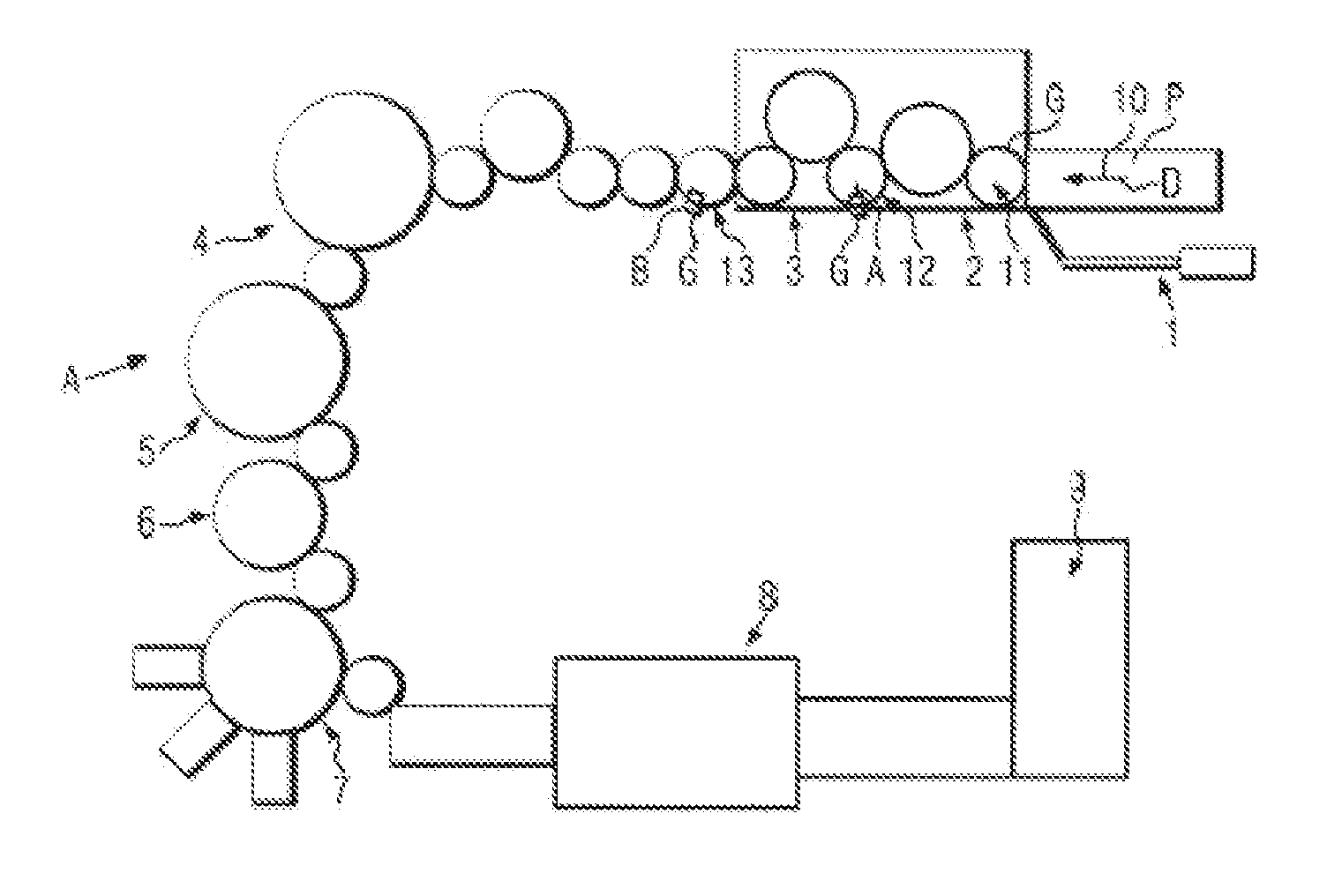 Container treatment machine and method of treating containers