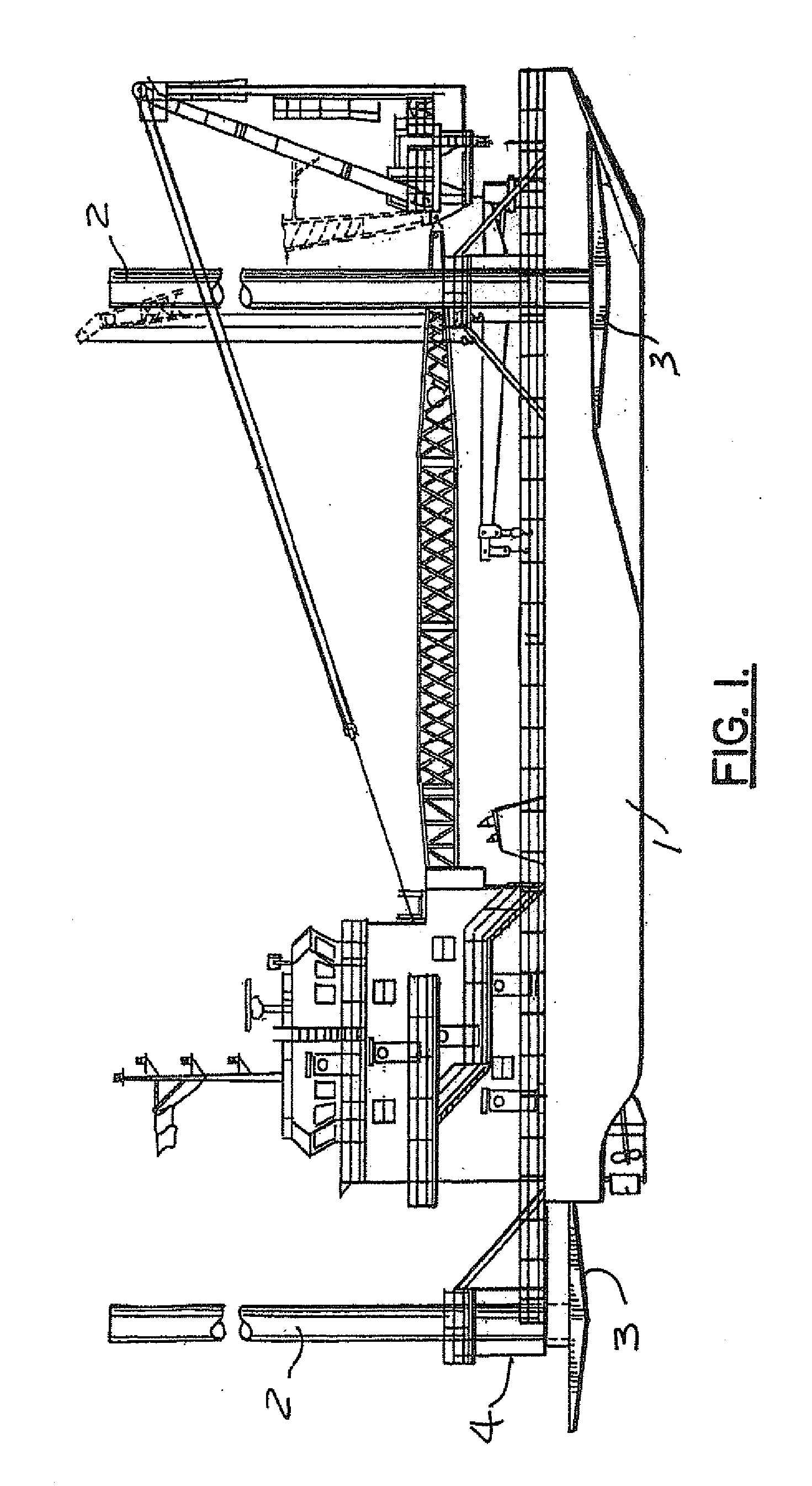 Fast jack hybrid liftboat hull