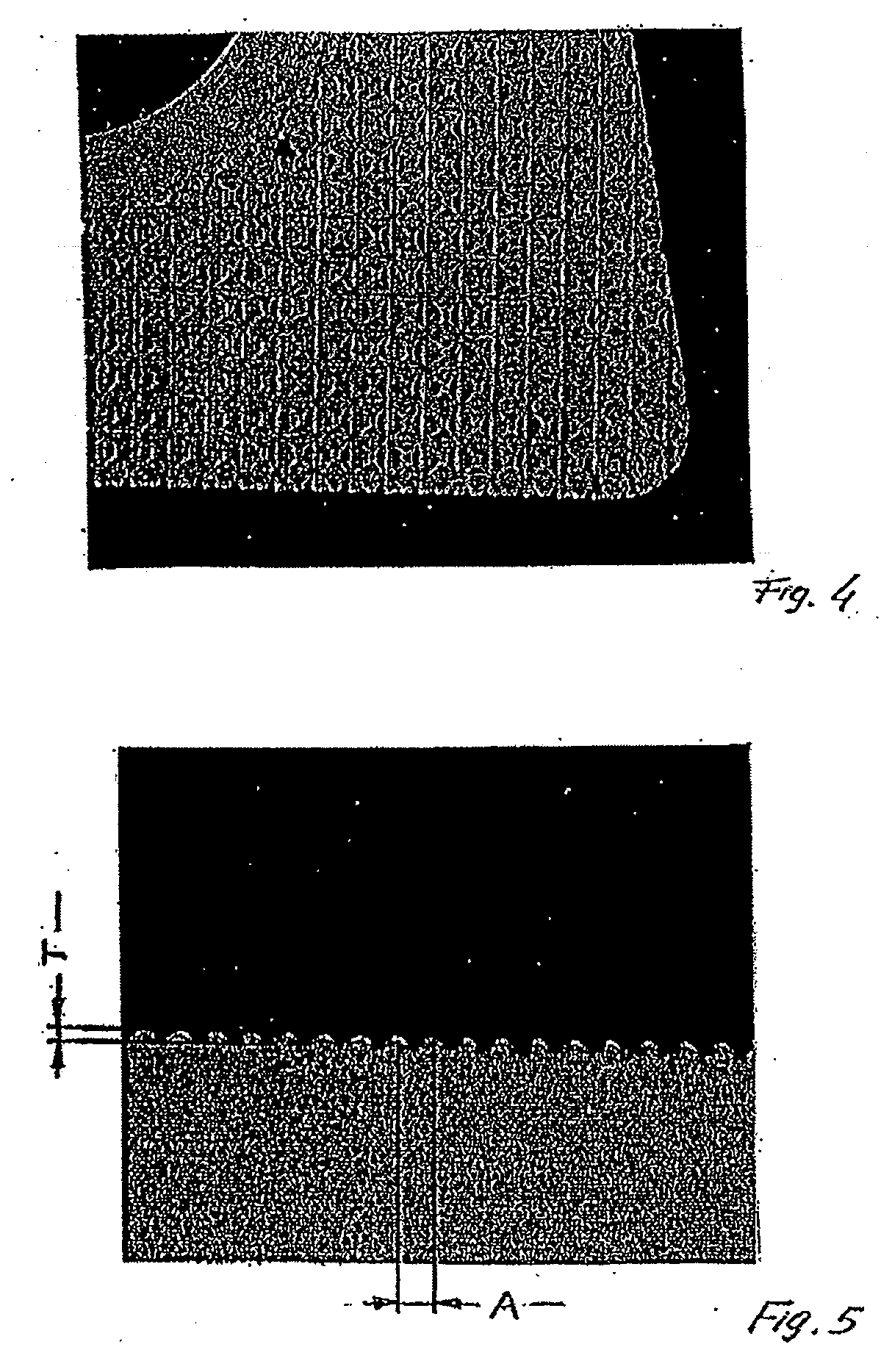 Cutting Insert Provided With Structured Surfaces