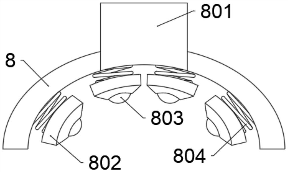 Massage instrument capable of relieving edema of lower limbs after long-time sitting