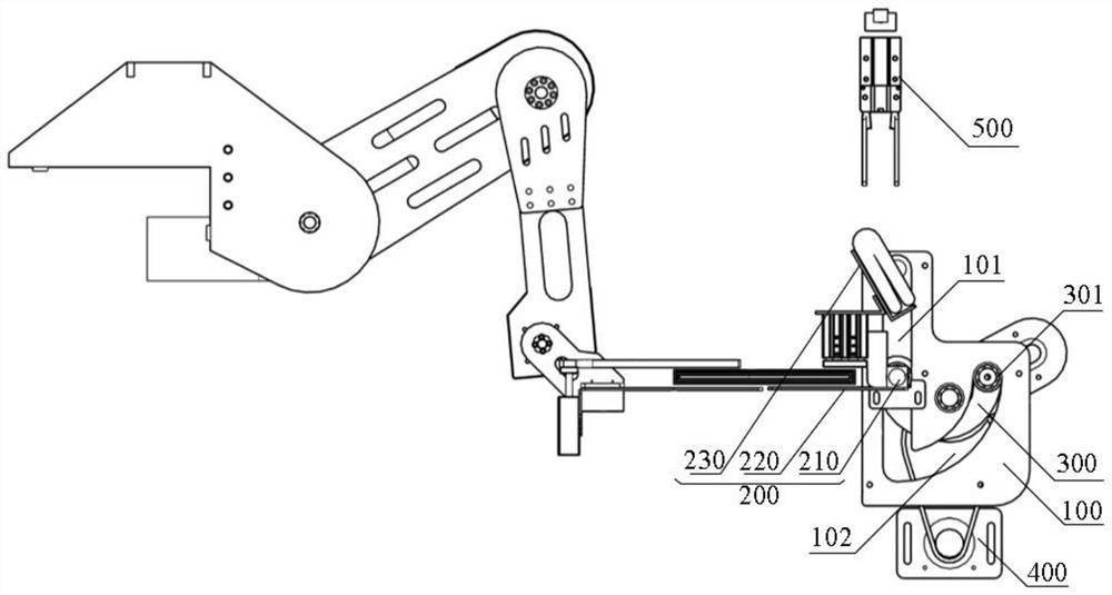 Turnover conveying mechanism and flexible part arrangement equipment