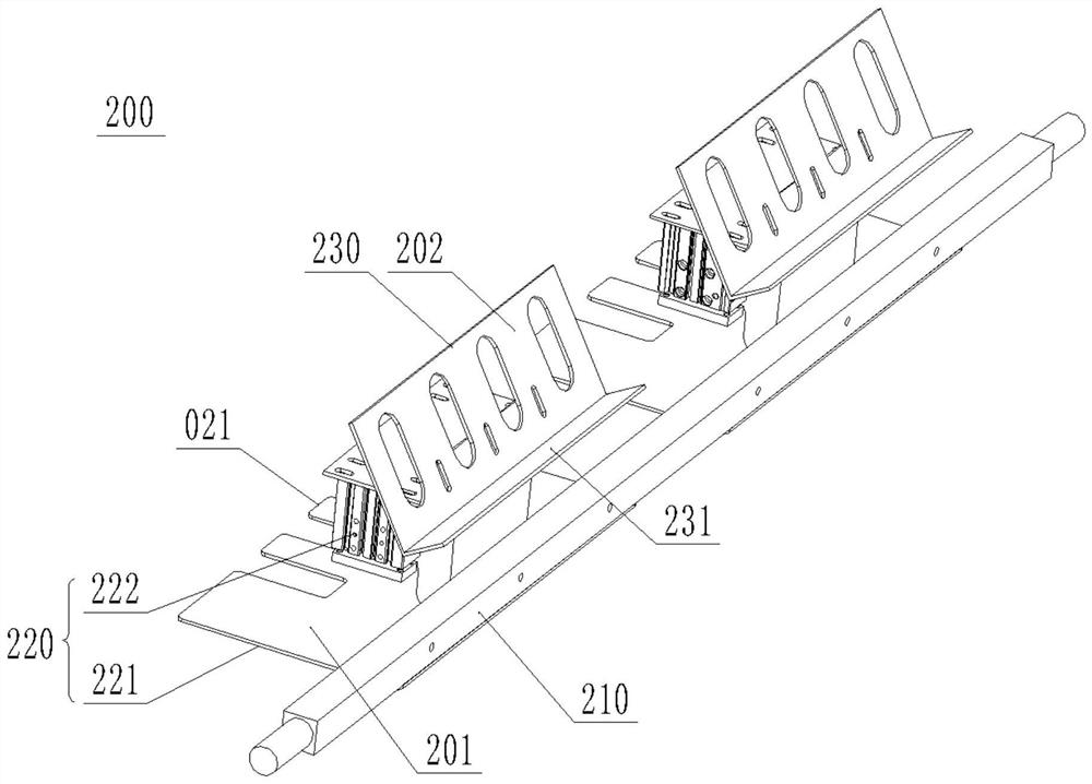 Turnover conveying mechanism and flexible part arrangement equipment