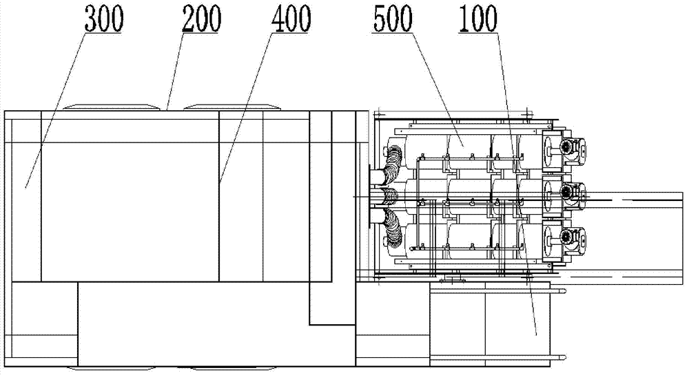 Movable type dirt high-efficiency solid-liquid separation device