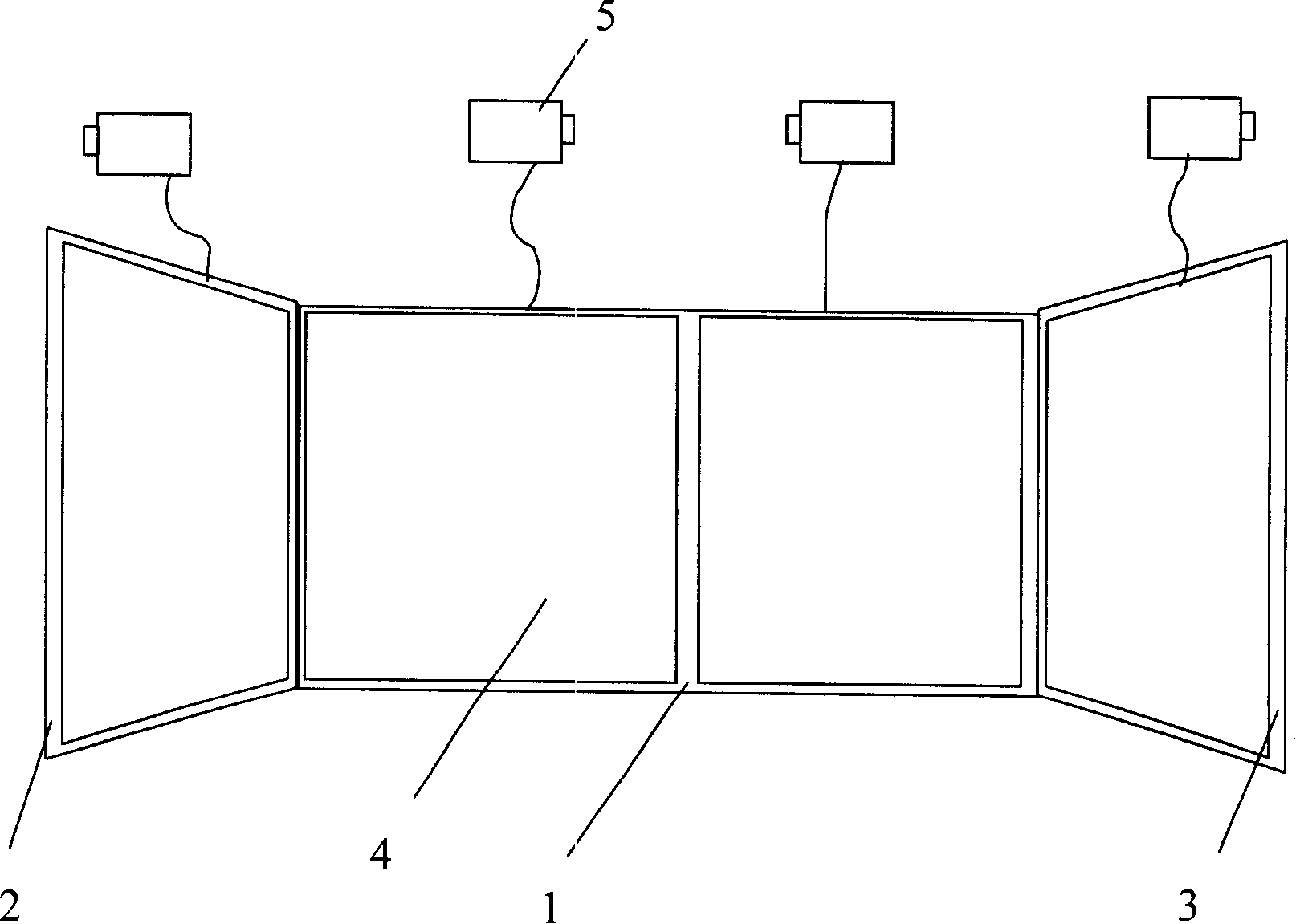 Vehicle window for closed type vehicle