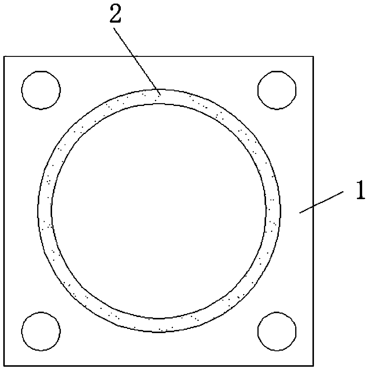 Workbench for polishing auto parts