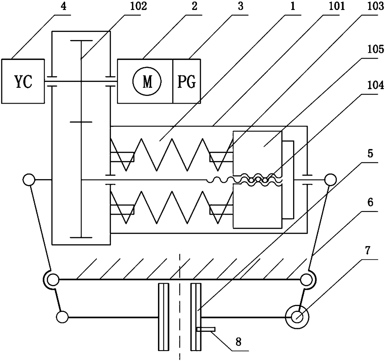 Intelligent brake and control method thereof