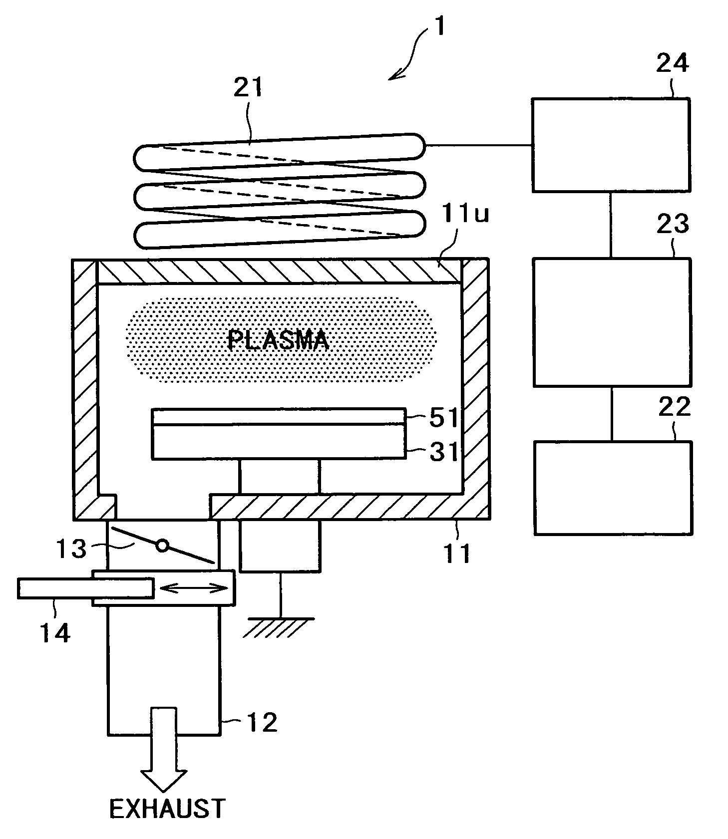 Plasma surface treatment system and plasma surface treatment method