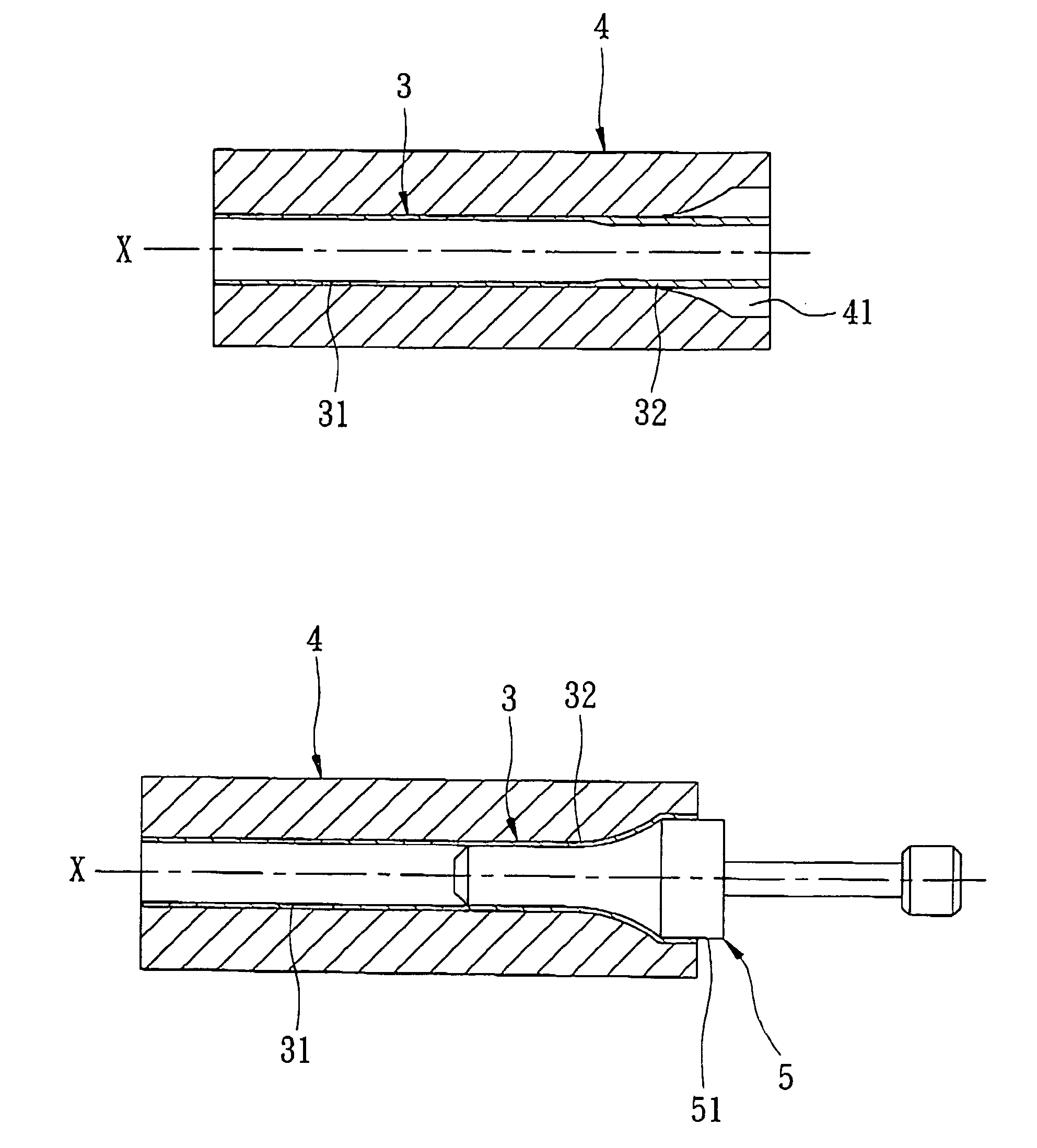 Methods for making a bicycle frame part having a disproportionally enlarged end section