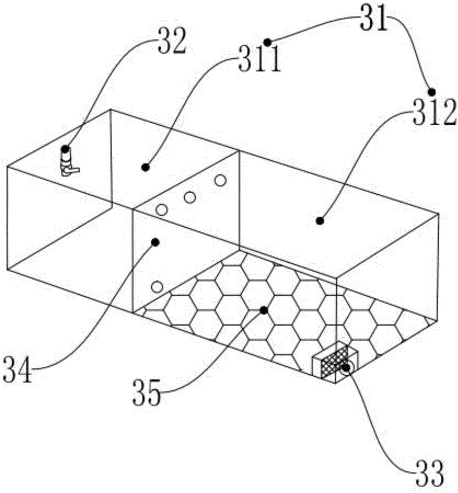 Temporary culture system of marine fish by using circulating water