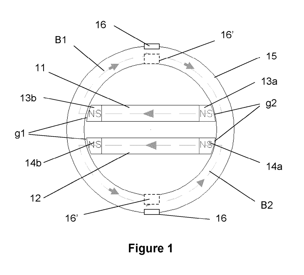 Flexure-based system for measuring torque on a shaft