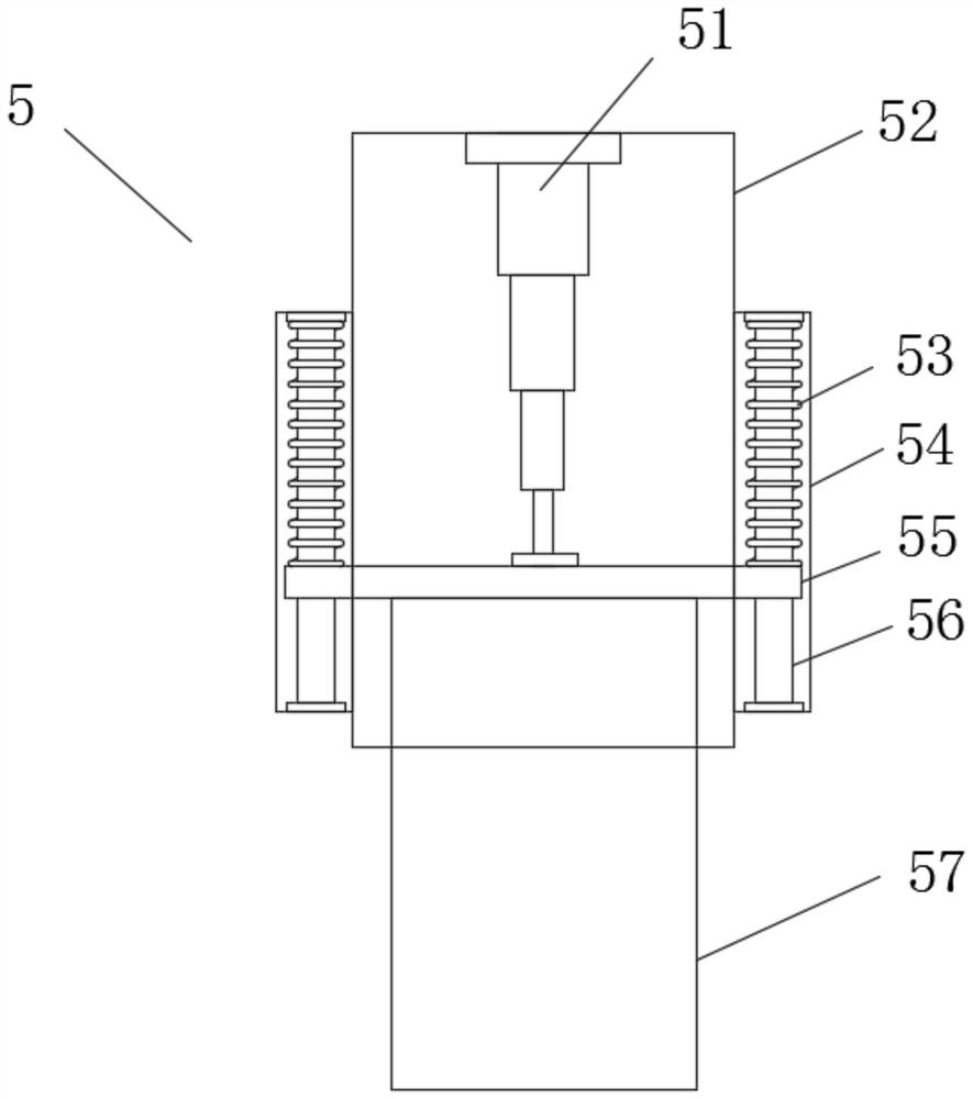 Emergency locking device for fin instrument cabin of polar region scientific expedition ship