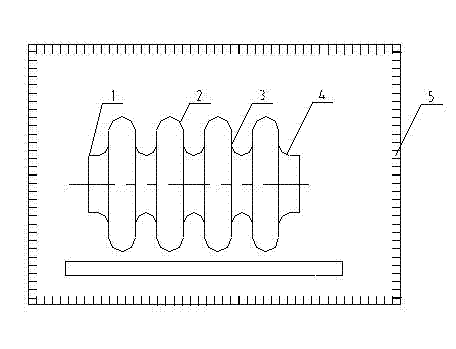 TA9 expansion joint manufacturing method