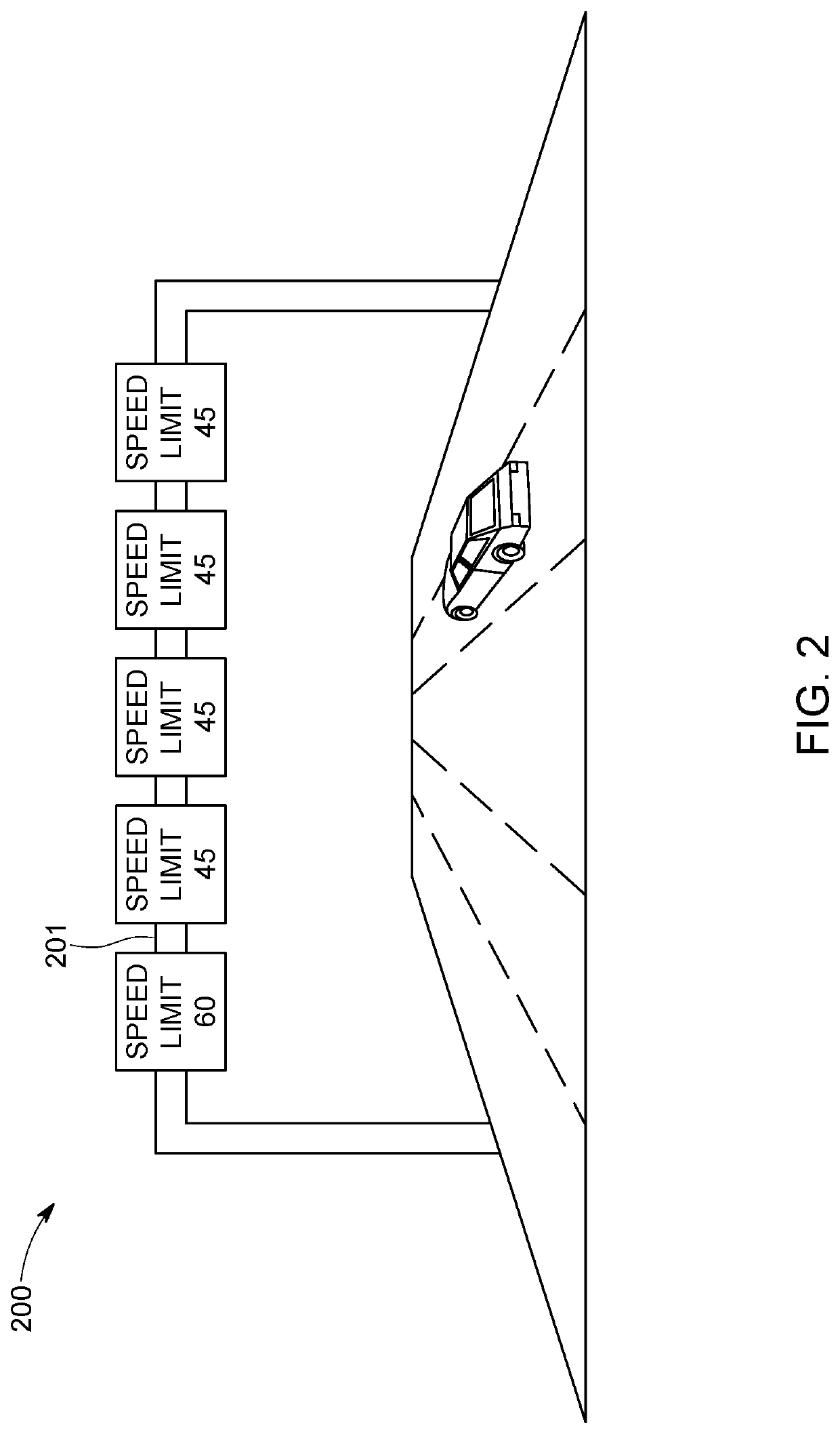 Method and system for classifying vehicle based road sign observations