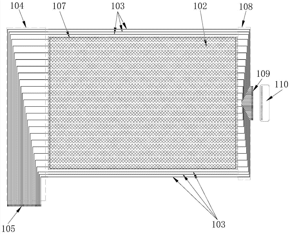 Metal mesh electromagnetic touch sensor, touch module and touch electronic device