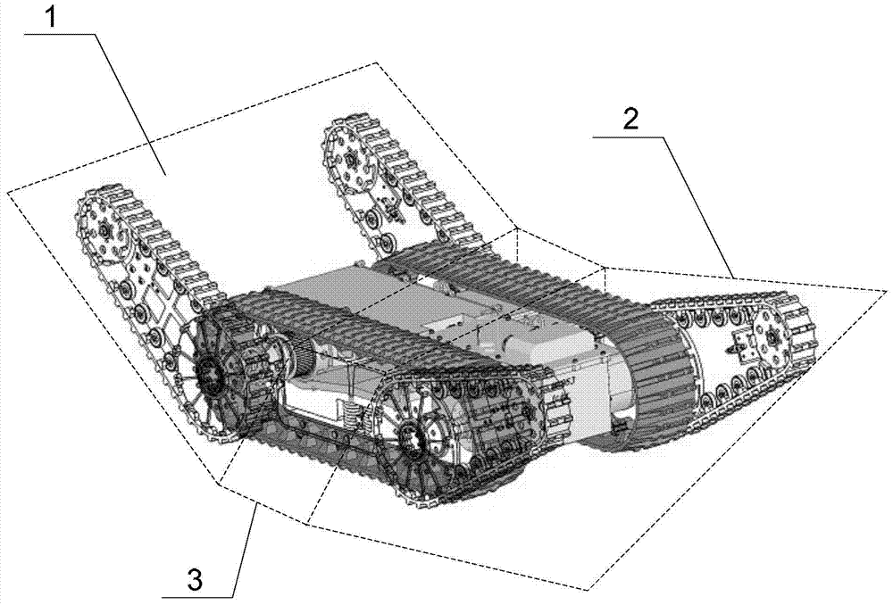 Tracked Mobile Robot Suspension System