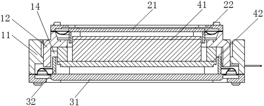 Co-magnetic electric-acoustic structure