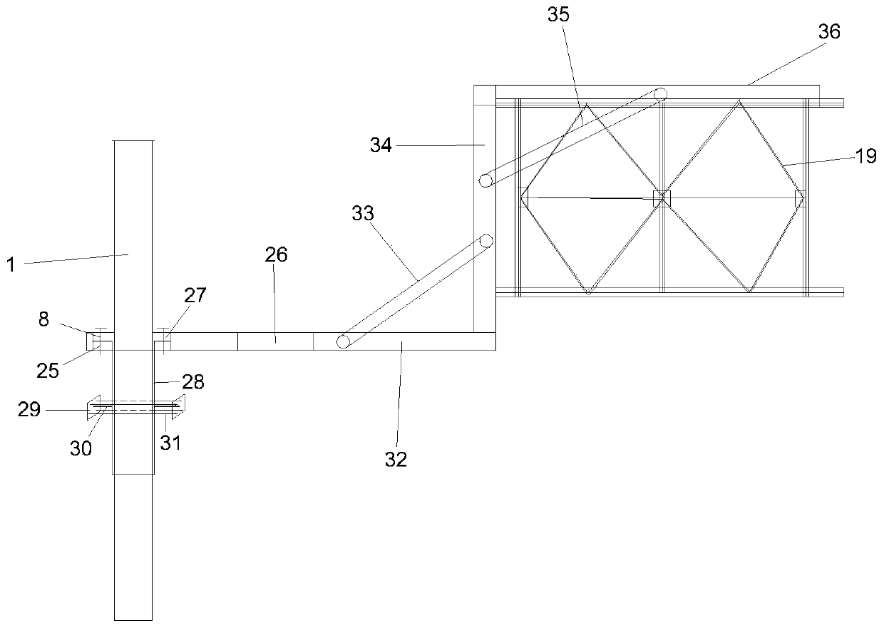 Construction method of steel trestle with steel pipe piles