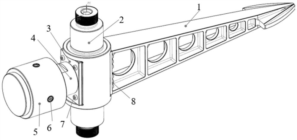 Connecting shaft assembly type bull gear involute sample plate