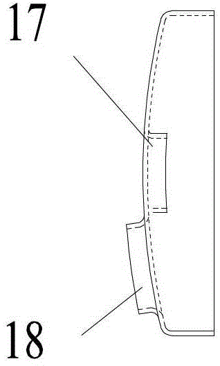 Silencer for exhaust system of gasoline engine