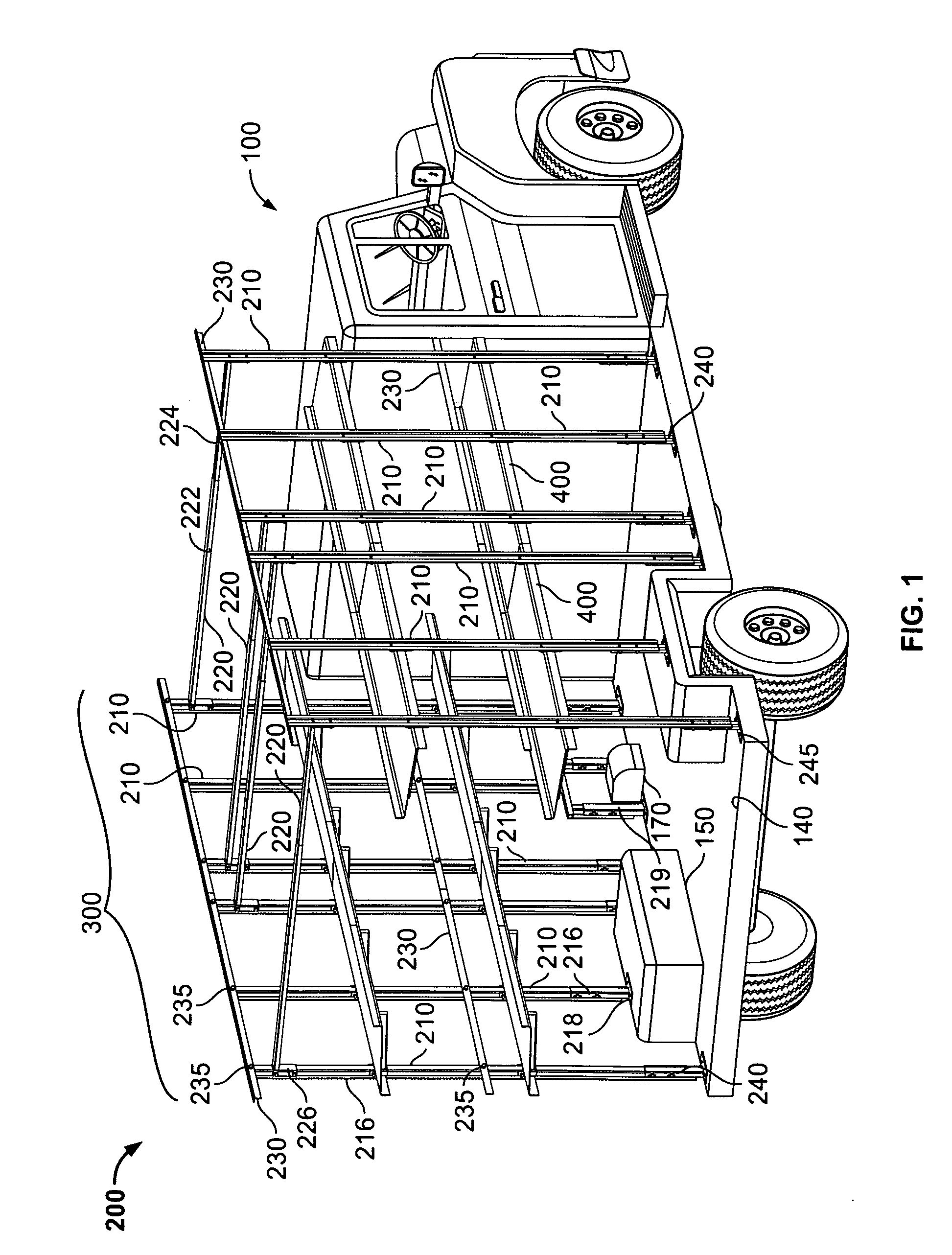 Frame for building a vehicular body with a load bearing support system