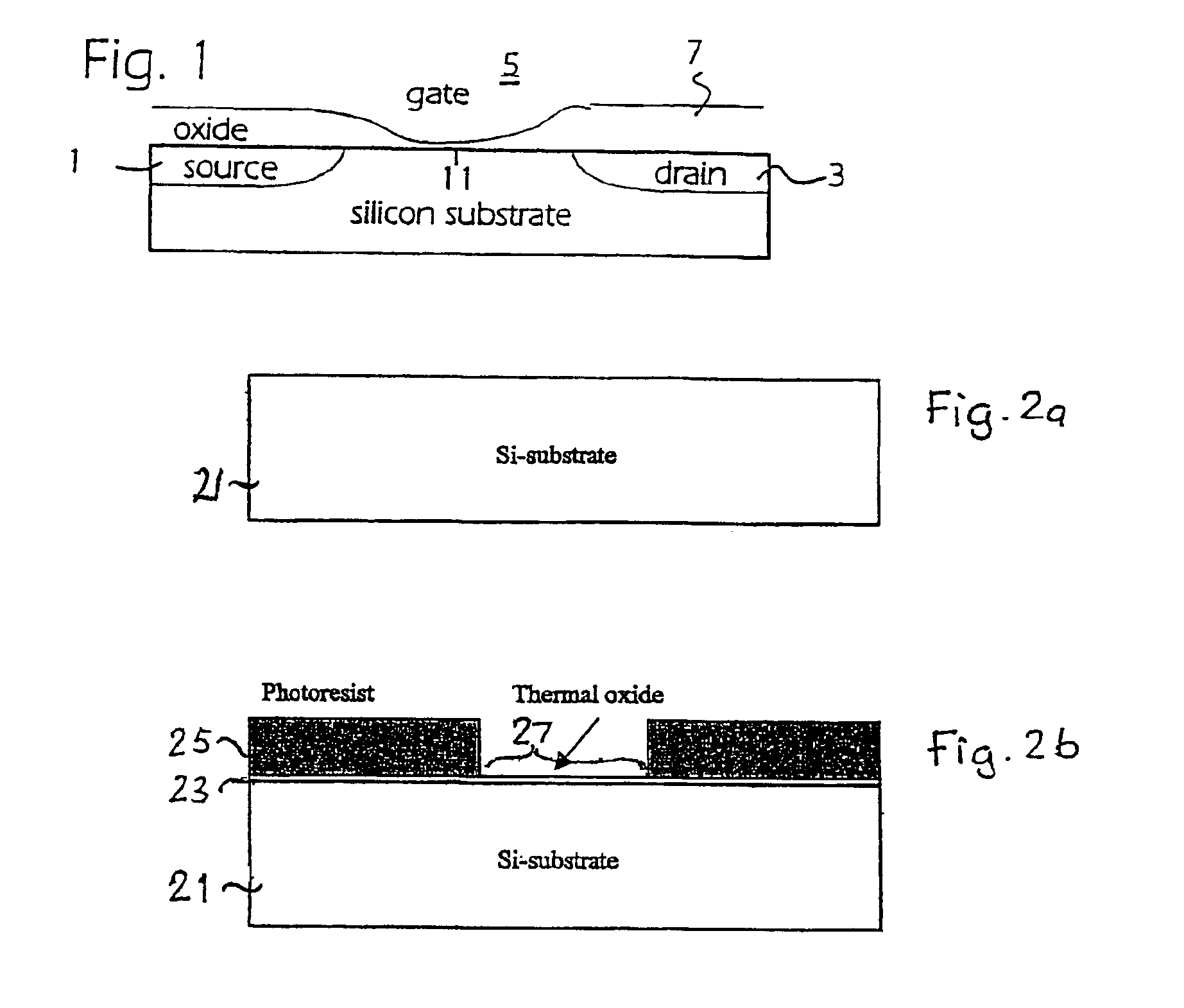 Manufacturing of a low-noise mos device