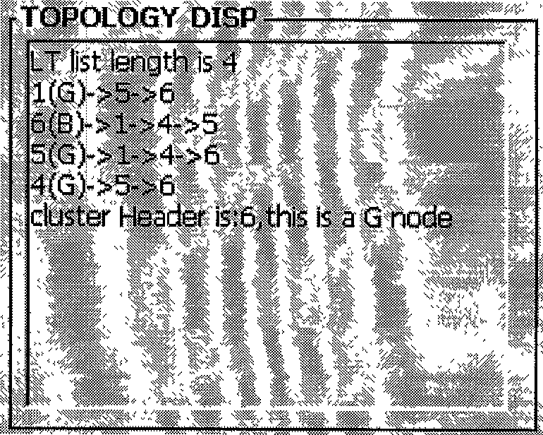 Method for forming and maintaining Ad Hoc network local topology in WINCE