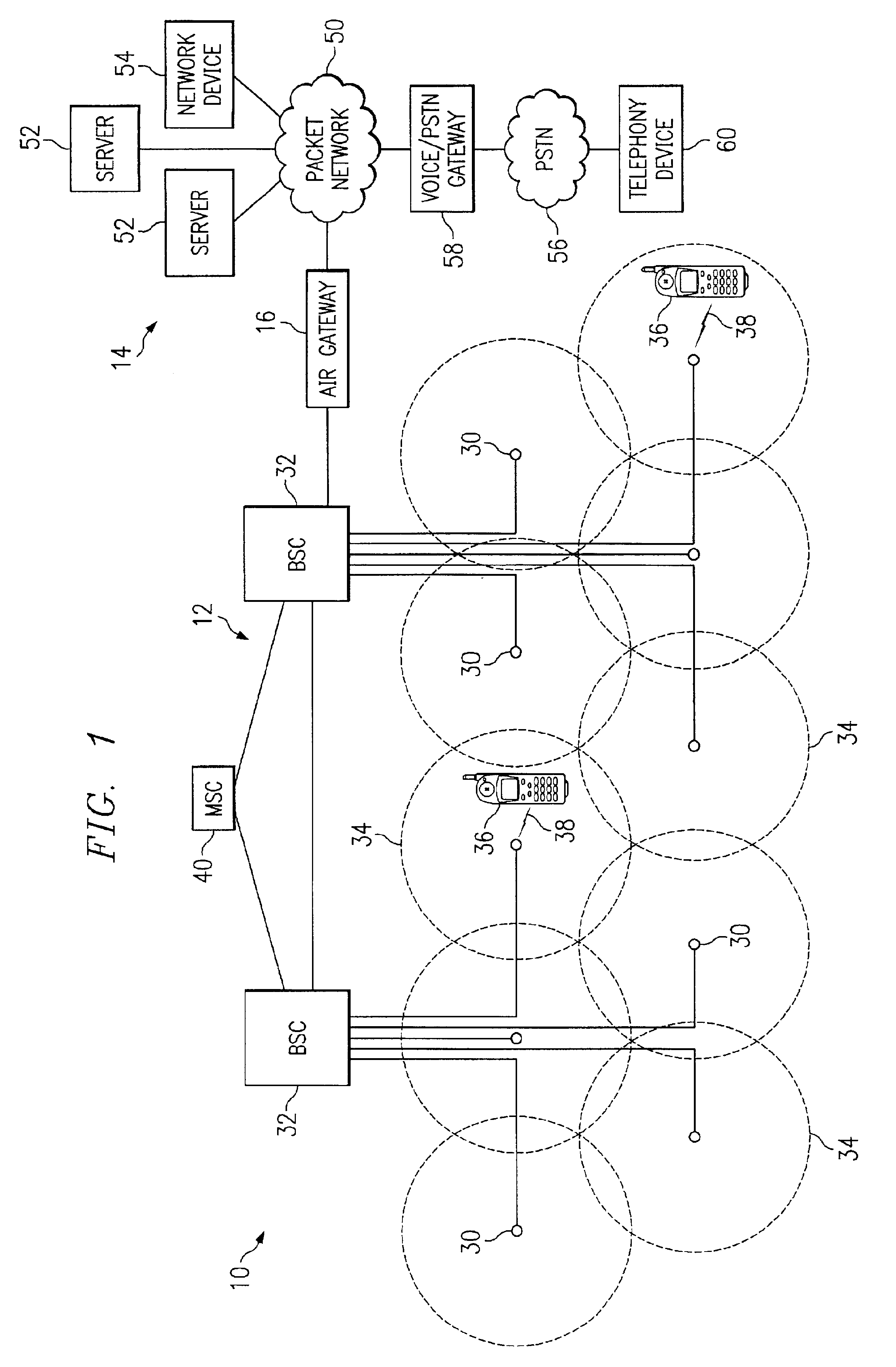 Method and system of integrated rate control for a traffic flow across wireline and wireless networks