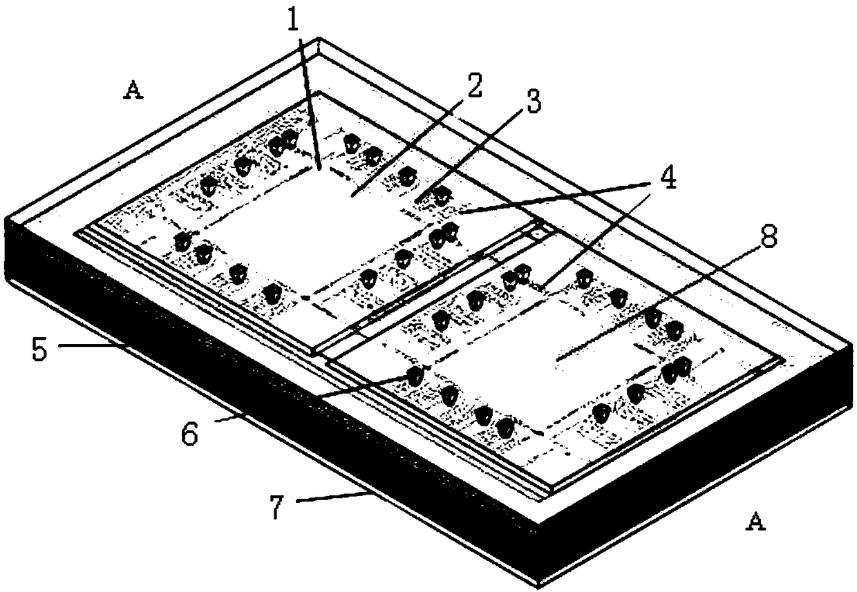 Double-layer nanometer optical grating-based micro-nano gyroscope and processing method thereof