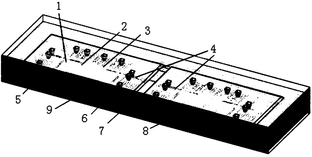 Double-layer nanometer optical grating-based micro-nano gyroscope and processing method thereof