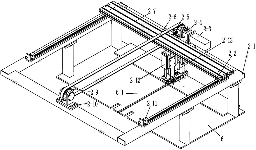 Flax splitting machine