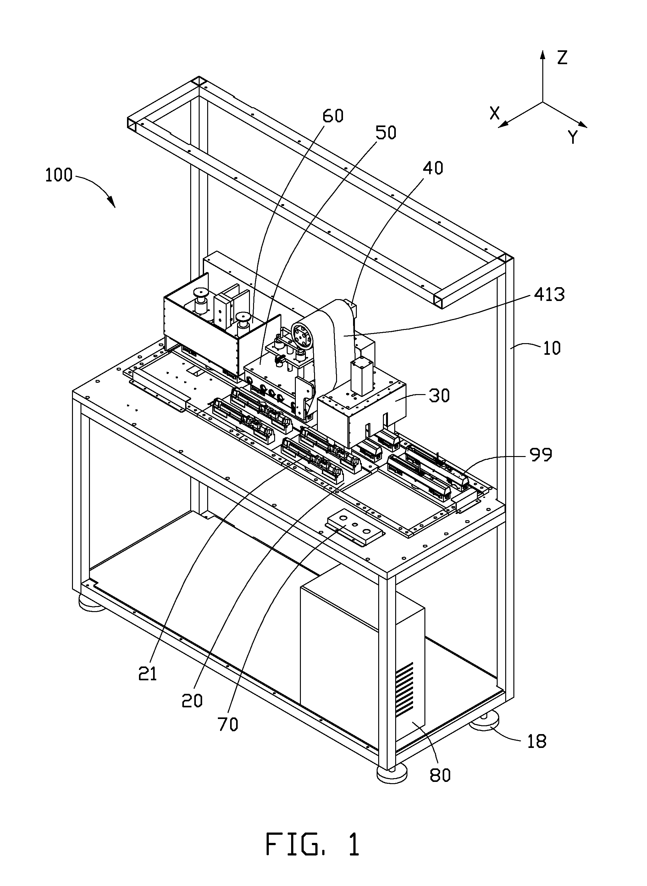 Machine for cutting object and sticking film