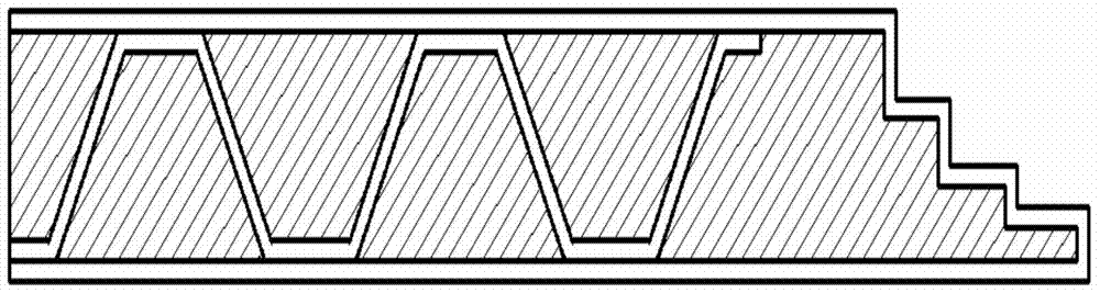 A new composite sandwich panel connection structure without metal connectors and its design method