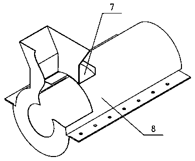 A kind of cutting and rolling type Sapindus peeling machine