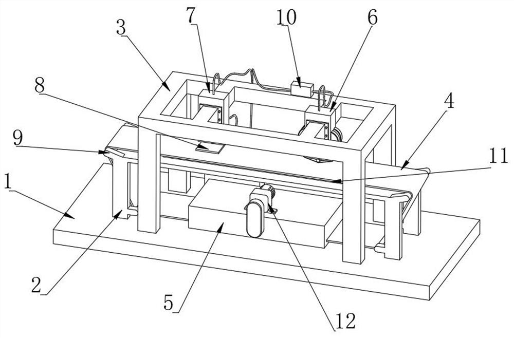 A mobile phone cpu chip template electric variable continuous detection fixture