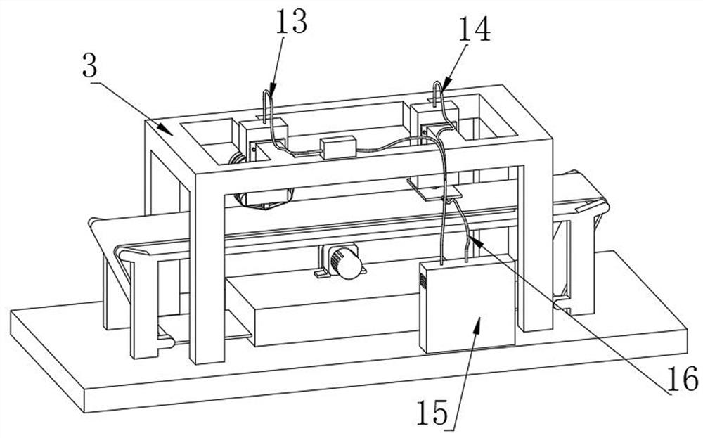 A mobile phone cpu chip template electric variable continuous detection fixture