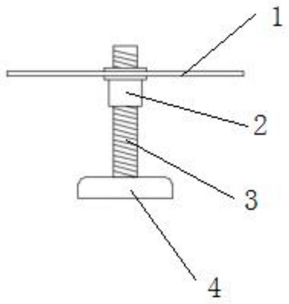 Overhead ground reinforcing structure easy to disassemble and assemble