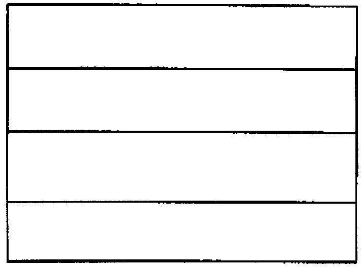 Zone division type display device and displaying method thereof