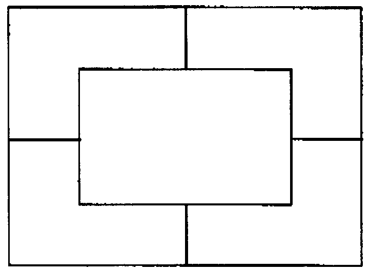 Zone division type display device and displaying method thereof