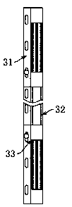 Building shear wall formwork supporting system